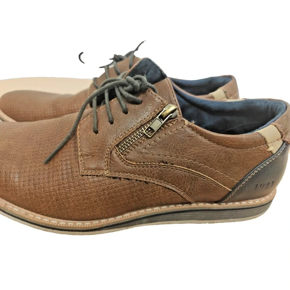 Freeman WILEY Oxford Light Brown with Memory Foam Men's‎ Size 10M